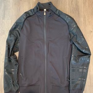 Lululemon Grey and Black Zip Up